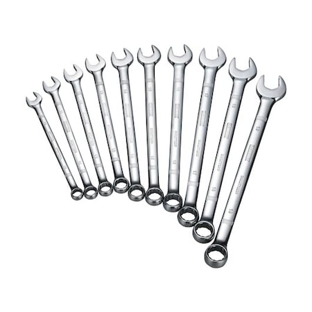 Dewalt 10 Piece Combination Metric Wrench Set DWMT72166